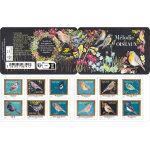 Timbres autocollants  ; melodie d'oiseaux ;