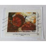 Timbre de collector - coquilles saint jacques - dieppe