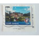 Timbre de collector d�coll� euro foot lens agglo