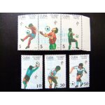 Timbre cuba 1990 coupe du monde de football en italia 90 fifa yvert & tellier n  3001 / 3006 * * mnh ...