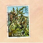 Timbre espa�a espagne juniperus thurifera (sabina albar)