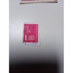 Timbre france 1, 00 yvert 1892 ou 1895 oblit�r� marianne de becquet de 1976 f