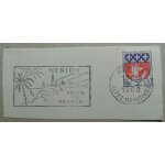 Timbre france 1965 yvert et tellier n1354b blason de paris oblit�r�  menton porte de france  1968 sur ...