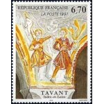 Timbre france neuf 1997 - fresques de tavant (indre et loire) 6. 70 - yt 3049 Timbre france neuf 1997 - fresques de tavant (indre et loire) 6. 70 - yt 3049