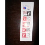 Timbres france neufs 1999 bande carnet 150 i anniversaire du 1er timbre 1999