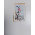 Timbre france 2, 20 oblit�r� yvert n 2593 revolution madame roland 1754 1793 de 1989 s