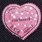 Timbre france 2005 neuf * * yt 3747 - saint valentin le coeur de cacharel