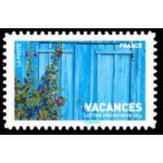 Timbre france 2007 oblitéré - vacances - porte bleue et roses trémières - prior 20g yt4037 Timbre france 2007 oblitéré - vacances - porte bleue et roses trémières - prior 20g yt4037