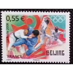 Timbre france 2008 neuf * * yt 4225 - beijing, jeux olympiques de p�kin 2008 escrime et judo