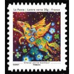 Timbre france 2013 oblit�r� - les petits bonheurs, cheval porte - bonheur - yt adh�sif - n 908