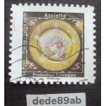 Timbre france . assiette production limoges . limoges, cit� de la c�ramique . y & t 1786 7 / 10 / 2019, ...