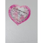 Timbre france lettre 50g yvert n 266 - autoadh�sifs oblit�r� saint - valentin. coeur de la maison de ...