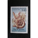 Timbre france ( yt 2757 ) 1992 pain et crales: congrs international