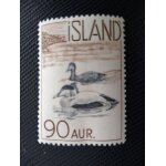 Timbre islande y t 295 eider a duvet (somateria mollissima) 1959 (040509 ) Timbre islande y t 295 eider a duvet (somateria mollissima) 1959 (040509 )