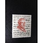Timbre italie yt 984 centenaire de la naissance d'umberto giordano 1967 ( 140506 )