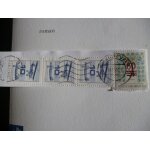 Timbres  magyar posta :lot de 3 a�roplanes et un timbre :porte d�cor�e. 1996 .