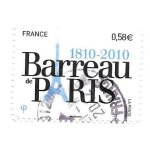 Timbre oblit�r� de 2010, n4512(1). bicentenaire du barreau de paris.