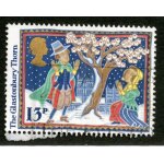 Timbre oblit�r� angleterre, the glastonbury thorn, 13 p
