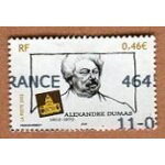 Timbre oblit�r� -   bicentenaire de la naissance d' alexandre dumas   - 0, 46  - pignon - ernest - ...