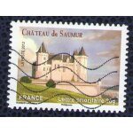 Timbre oblitéré used stamp château de saumur 2012 france Timbre oblitéré used stamp château de saumur 2012 france