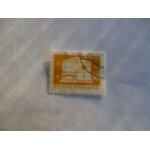 Timbre  posta romana :les 4 services de la poste .