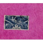 Timbre poste arienne cote francaise des somalis anniversaire de la victoire 1946