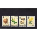 Timbres - poste de haute - volta (flore et champignons locaux)