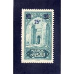 Timbre - poste du maroc (porte de chella pr�s de rabat)