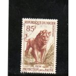 Timbre - poste du niger (protection de la faune. lions) Timbre - poste du niger (protection de la faune. lions)