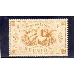 Timbre - poste de la runion (srie de londres)