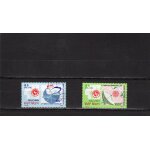 Timbres - poste du vietnam (45�me anniversaire de l'office des postes et t�l�communications vietnamien) ...