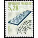 Timbre pr�oblit�r� france neuf 1992 - xylophone 5. 28 - yt pre ob n 221
