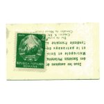 Timbre de roumanie ( timbre et pochette d'origine) dans pochette publicitaire des ann�es 60 'caf� san ...