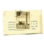 Timbre de roumanie ( timbre et pochette d'origine) dans pochette publicitaire des annes 60  caf san ...