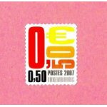 Timbre neuf stamp postes 2007 luxembourg 0, 50 eur 2007 wns lu014. 07