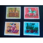 Timbre suisse y t 1189 a 1192 s�rie: jouets anciens - pro juventute 1983 ( 071006 )