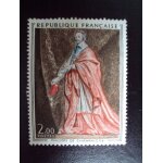 Timbre tableau cardinal de richelieu. philippe de champaigne. 1974
