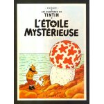 Tintin - l'�toile myst�rieuse - carte postale arno 11