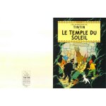 Tintin - le temple du soleil - carte postale double - hergé / moulinsart 1996 - 082. Tintin - le temple du soleil - carte postale double - hergé / moulinsart 1996 - 082.
