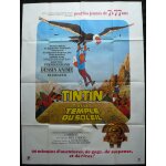 Tintin et le temple du soleil - tintin and the temple of the sun * film 1969 belvision - 120x160 cm * ...