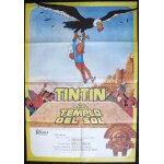 Tintin et le temple du soleil - tintin and the temple of the sun - film belvision 1969 - 69x100 cm * ... Tintin et le temple du soleil - tintin and the temple of the sun - film belvision 1969 - 69x100 cm * ...