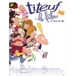Titeuf, le film (3d) - vritable affiche de cinma plie - format 40x60 cm - de zep avec les voix de ...