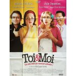 Toi et moi - affiche originale de cin�ma - format 120x160 cm - un film de julie lopes - curval avec marion ...