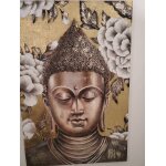 Toile peinture / cadre bouddha 60 x 90 multicolore Toile peinture / cadre bouddha 60 x 90 multicolore