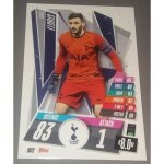 Topps - match attax - champions & europa league 2020 - 21 - international edition - hugo lloris - tottenham ...