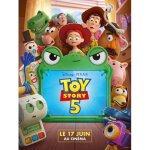 Toy story 5 v�ritable affiche de cin�ma neuve 120x160 cm pli�e 120 x 160