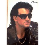 U2 - bono - 10x15cm - carte postale