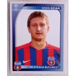 Uefa champions league 2008 / 2009 - fc steaua bucuresti n504 dorin goian - foot, autocollant, sticker, ...