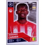 Uefa champions league 2020 / 2021 - olympiakos le pire pof 72 mohamed camara - topps sticker (foot, ...