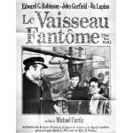 Le vaisseau fant�me (the sea wolf) - v�ritable affiche de cin�ma pli�e - format 120x160 cm - de michael ...